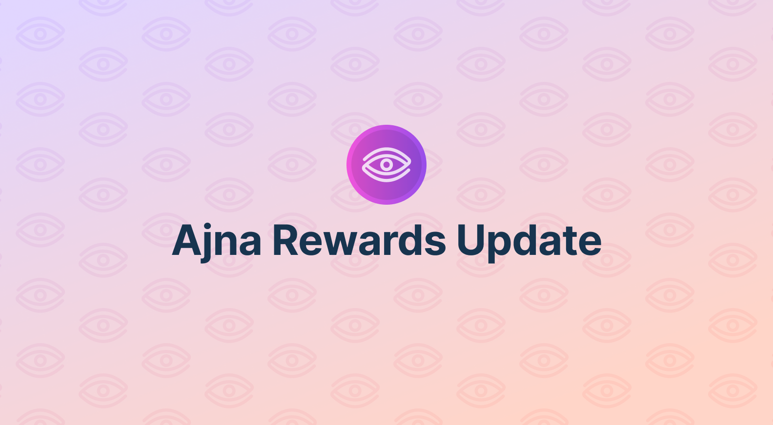 Ajna Rewards Update #5