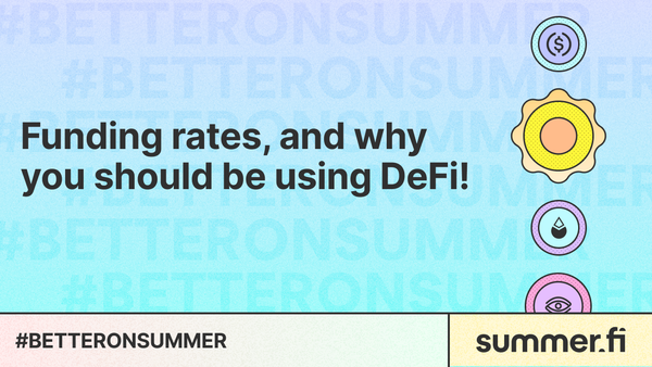 Funding Rates, and why you should use DeFi!